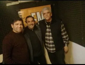 Sergio Maestri en una presentación, encuentro o entrevista