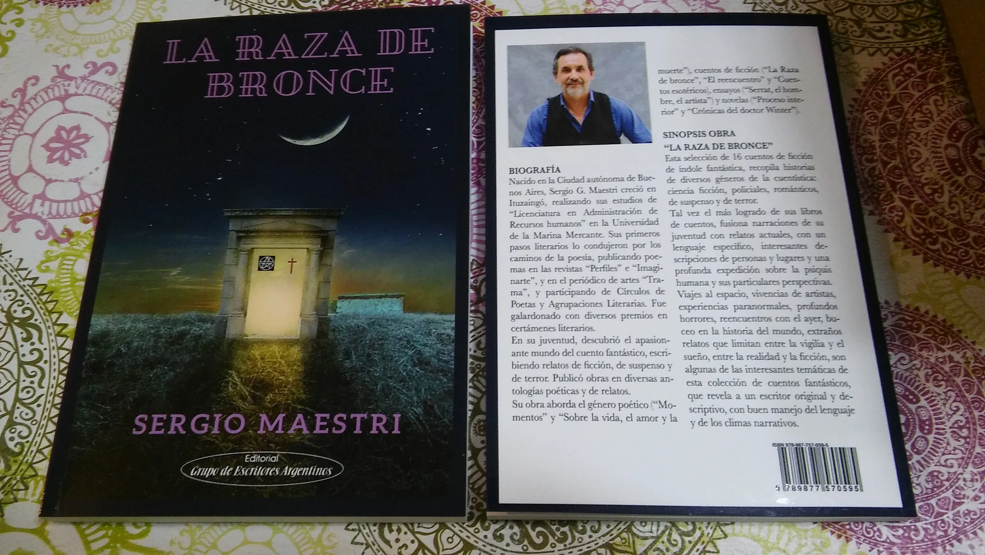 Sergio Maestri en una presentación, encuentro o entrevista